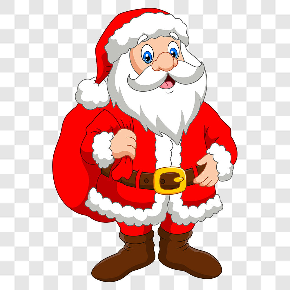 Papai Noel PNG Desenho Natal Sem Fundo Transparente [download] - Designi