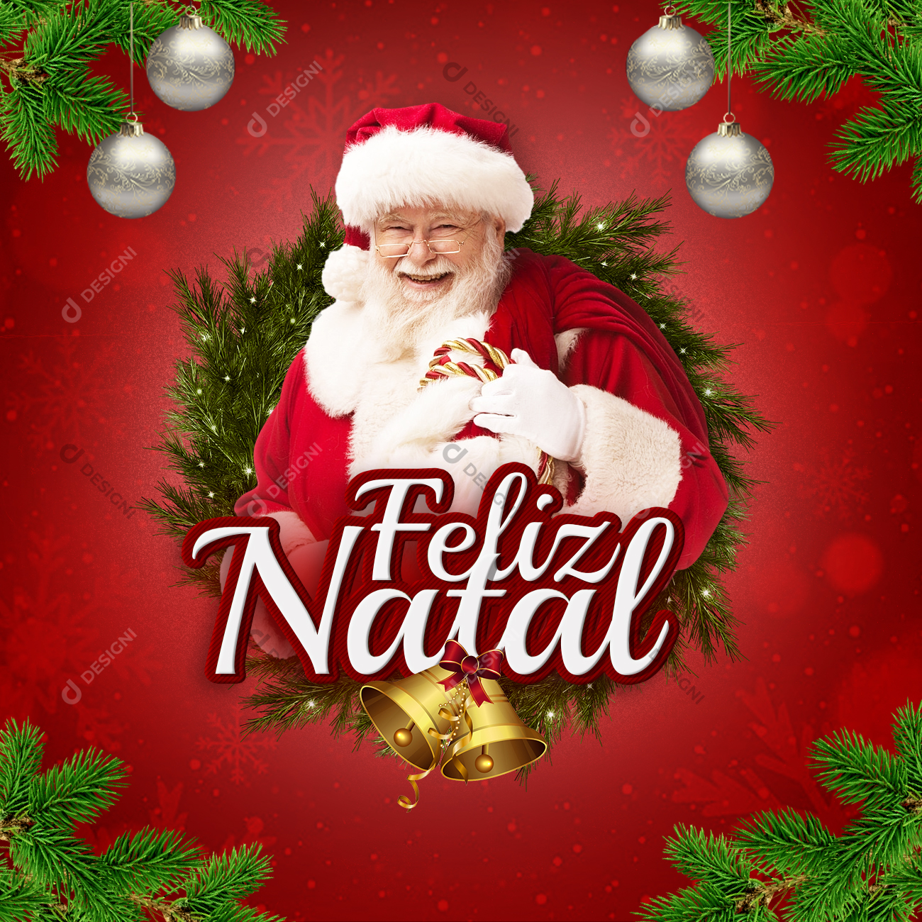 Social Media PSD Papai Noel Feliz Natal Editável Photoshop [download] -  Designi