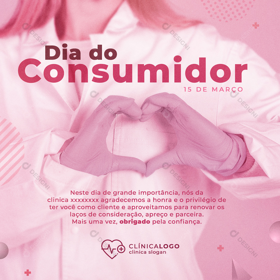 Dia do Consumidor Clínica Social Media PSD Editável [download] - Designi