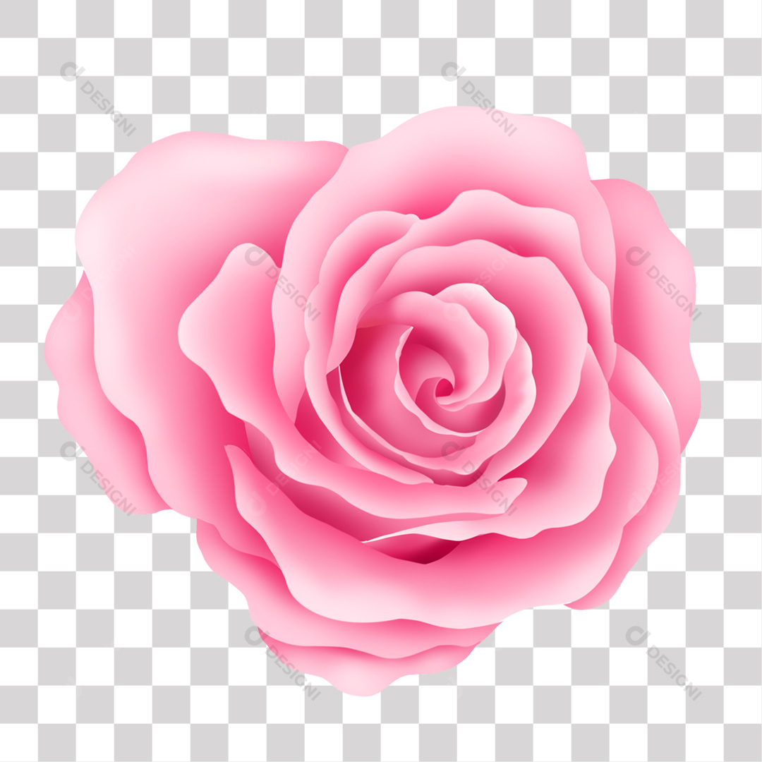 Flor Rosa Pink PNG Transparente Sem Fundo [download] - Designi
