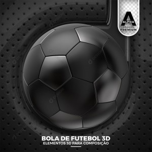 Campo de Futebol 3D Elemento para Composição PSD [download] - Designi