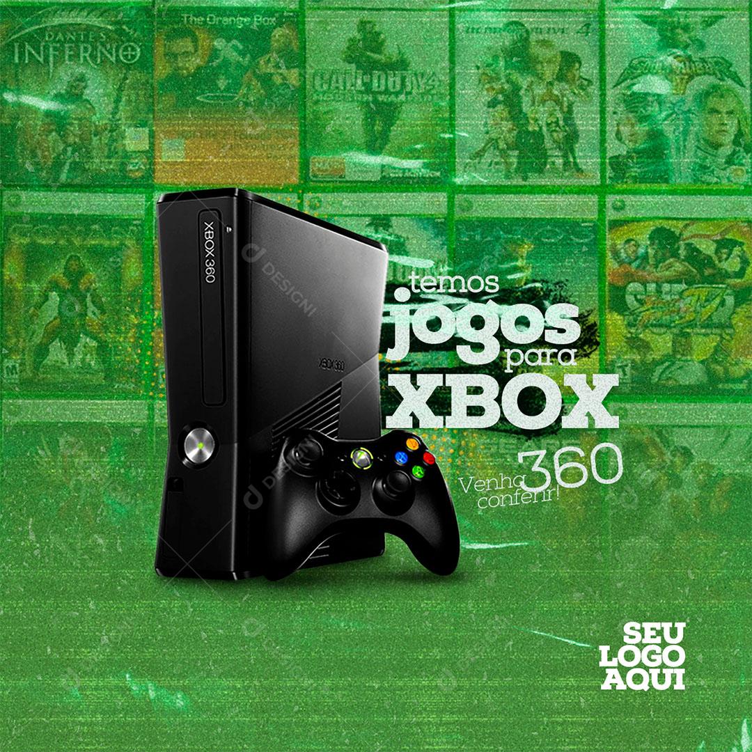 Quanto jogos têm no Xbox 360?