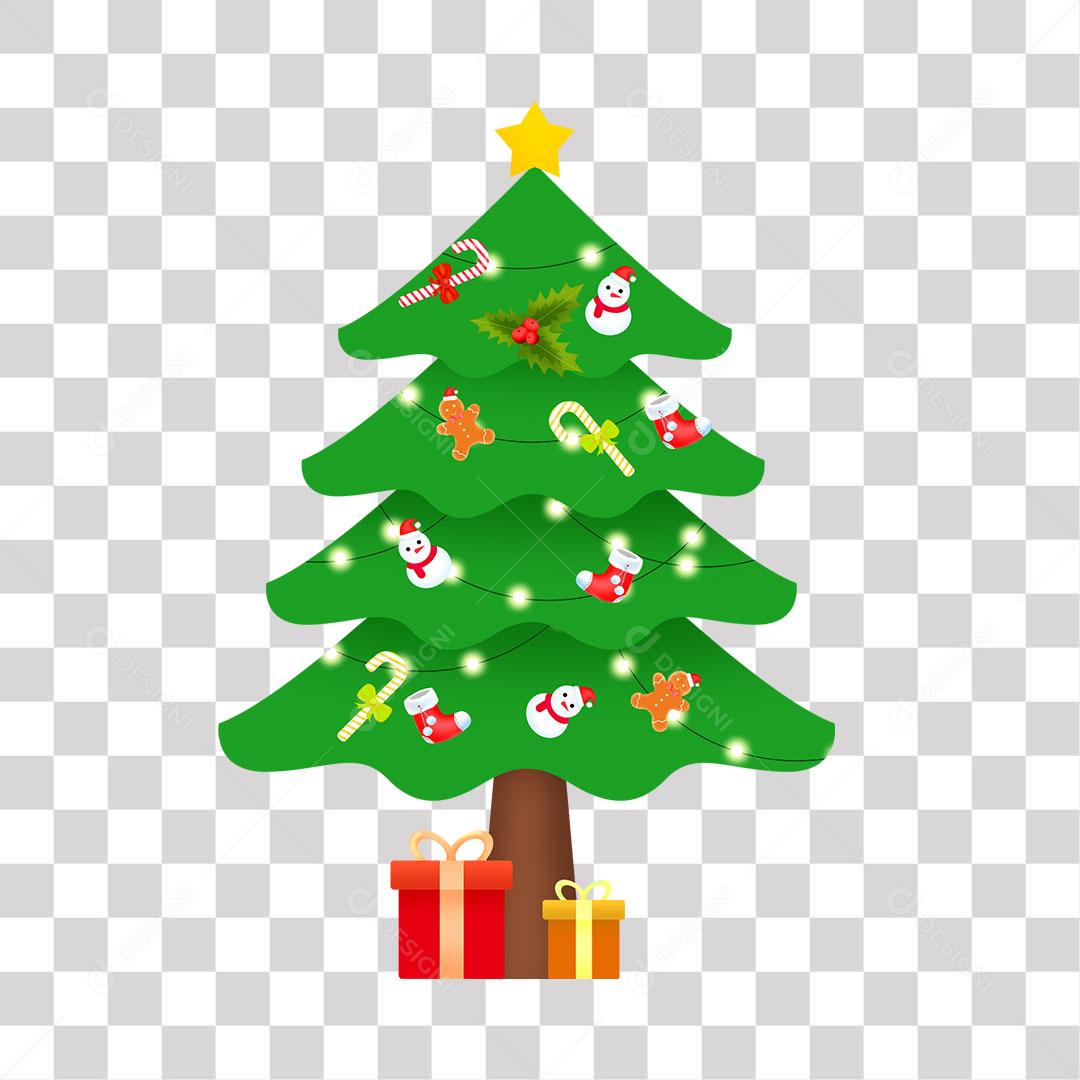 Árvore de Natal Elemento Natalino Para Composição PNG Transparente  [download] - Designi