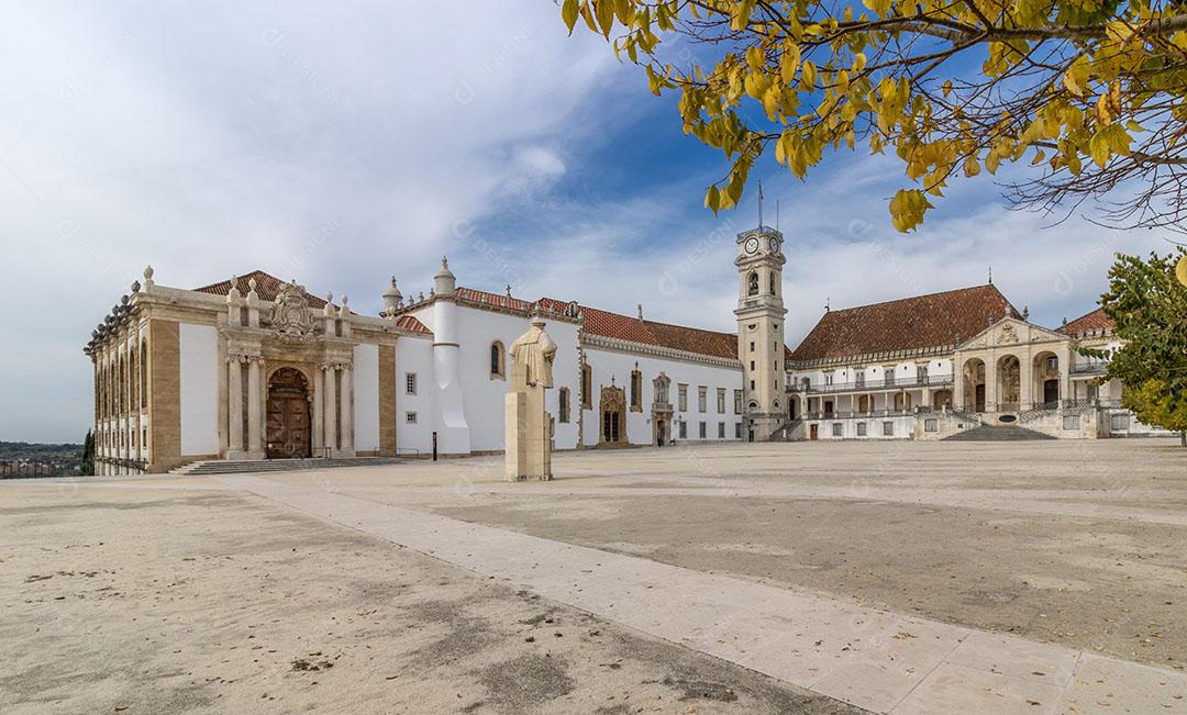 Foto Campus Histórico Universidade Coimbra Portugal Imagem JPG