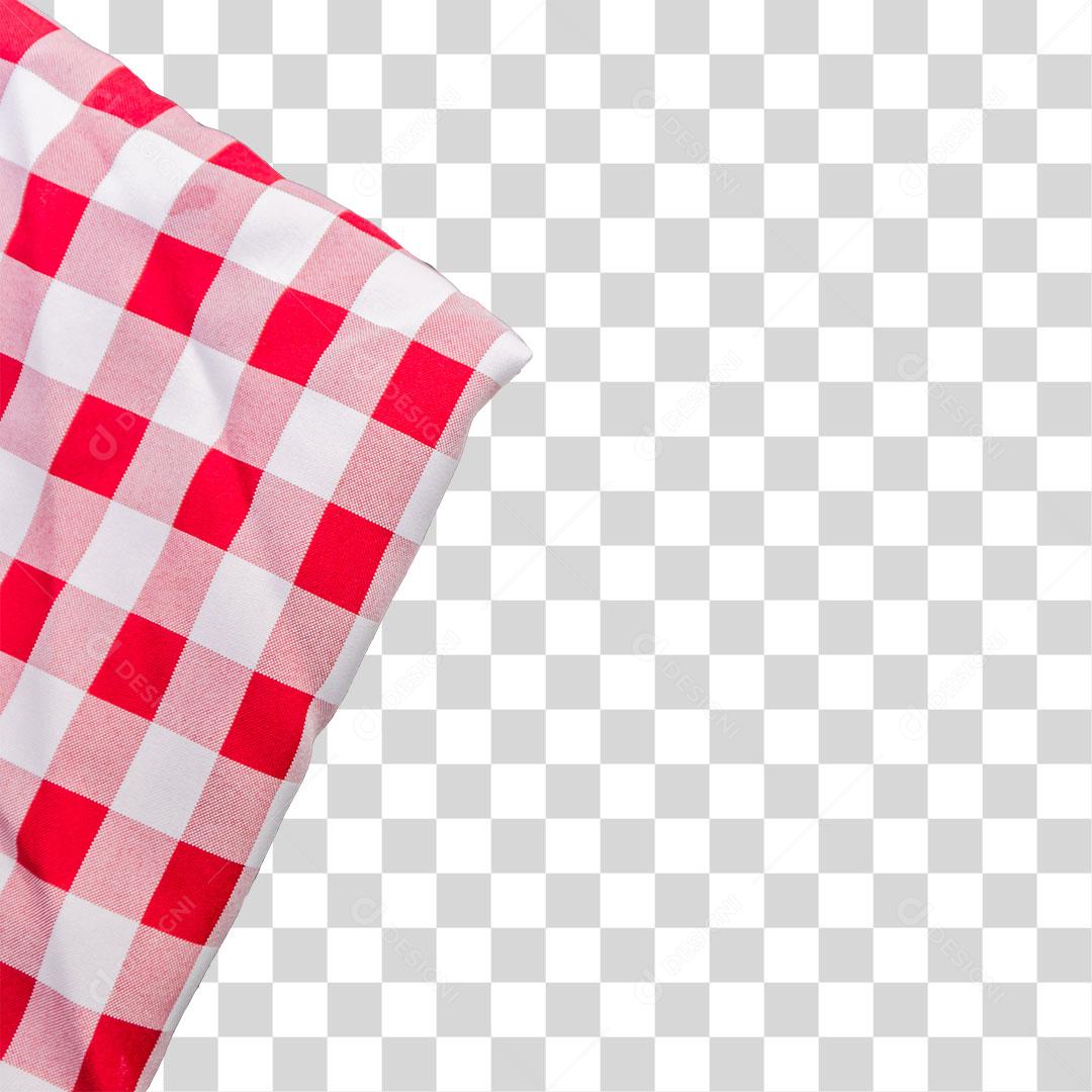 Tecido xadrez vermelho e branco em perspectiva. [download] - Designi