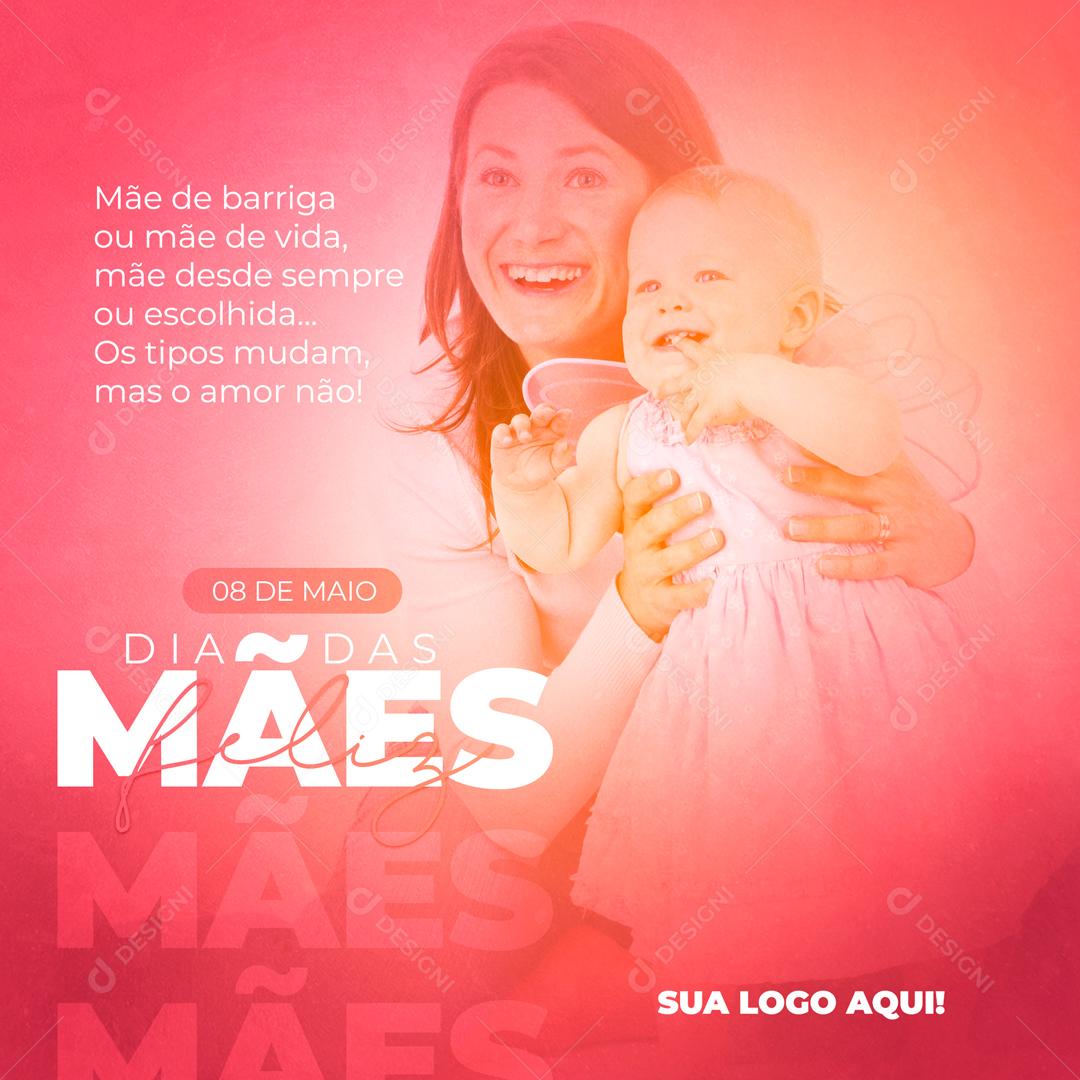 Dia Das Mães Data Comemorativa Social Media PSD Editável