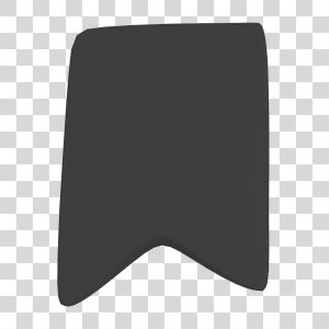 Bandeirinha xadrez preto com branco elemento PNG Transparente