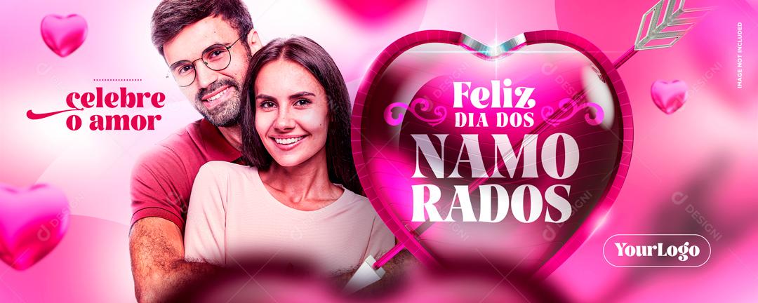 Carrossel Feliz Dia Dos Namorados Celebre O Amor Social Media PSD Editável