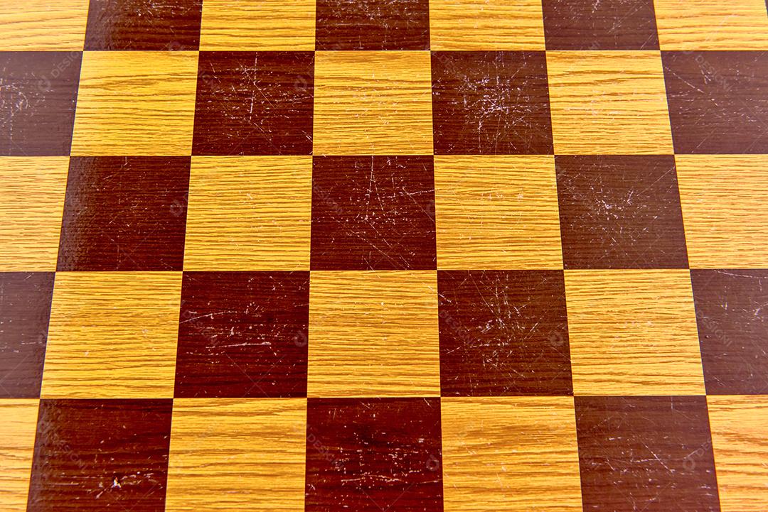 Fundo de tabuleiro de xadrez de diamante amarelo laranja