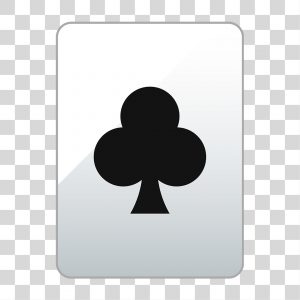 Cartas de jogar baralho completo fundo branco mockup, Foto Premium