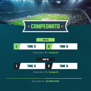 Social Media Tabela De Jogos Rodada 17 Futebol PSD Editável [download] -  Designi