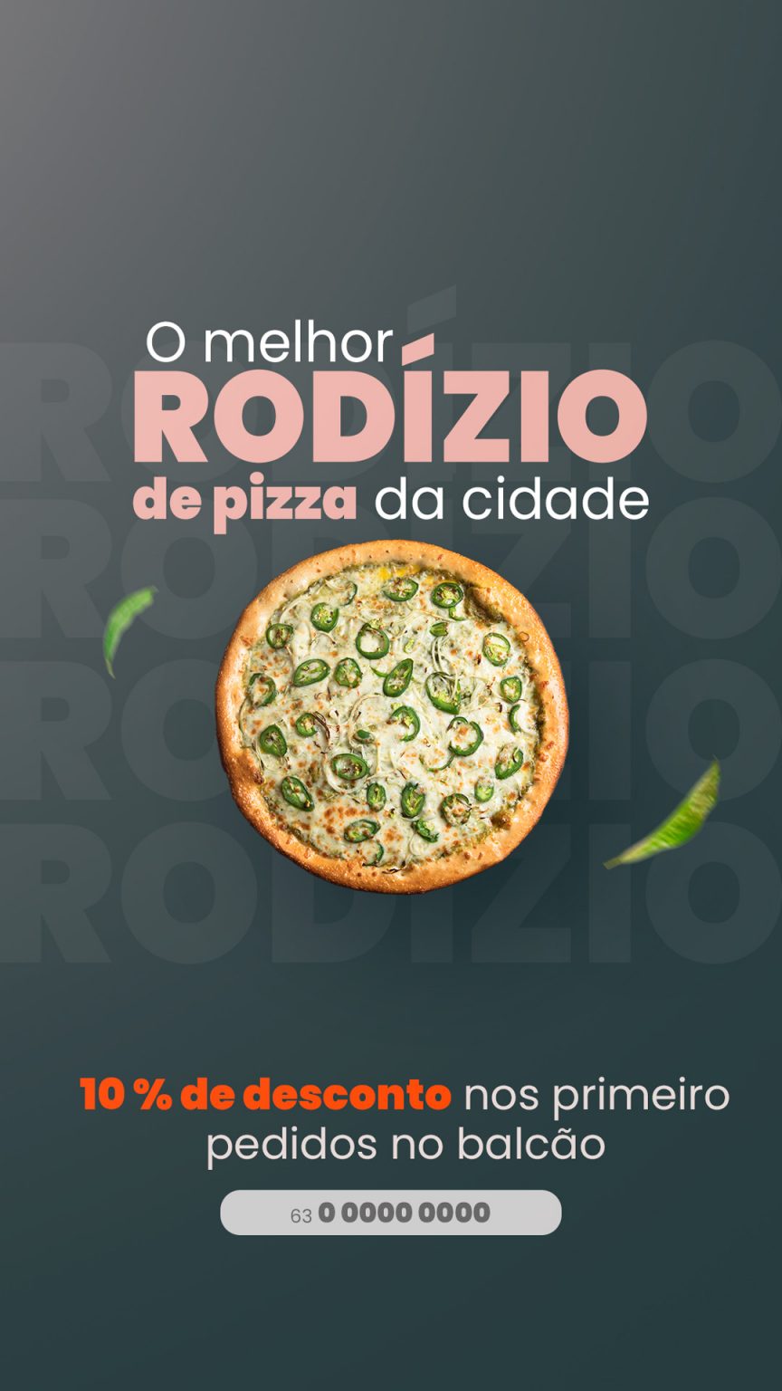 Story Super Pizza em Casa Social Media PSD Editável [download] - Designi