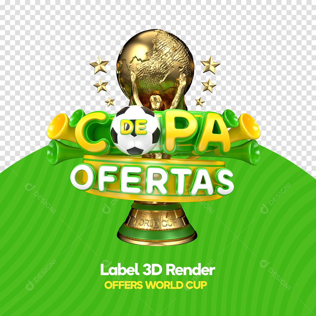 Jogue Agora Verde Selo 3D Para Composição PSD [download] - Designi