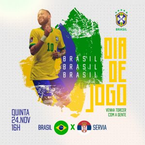 Flyer Copa do Mundo Hoje Tem Fase de Grupos Brasil Social Media PSD  Editável [download] - Designi
