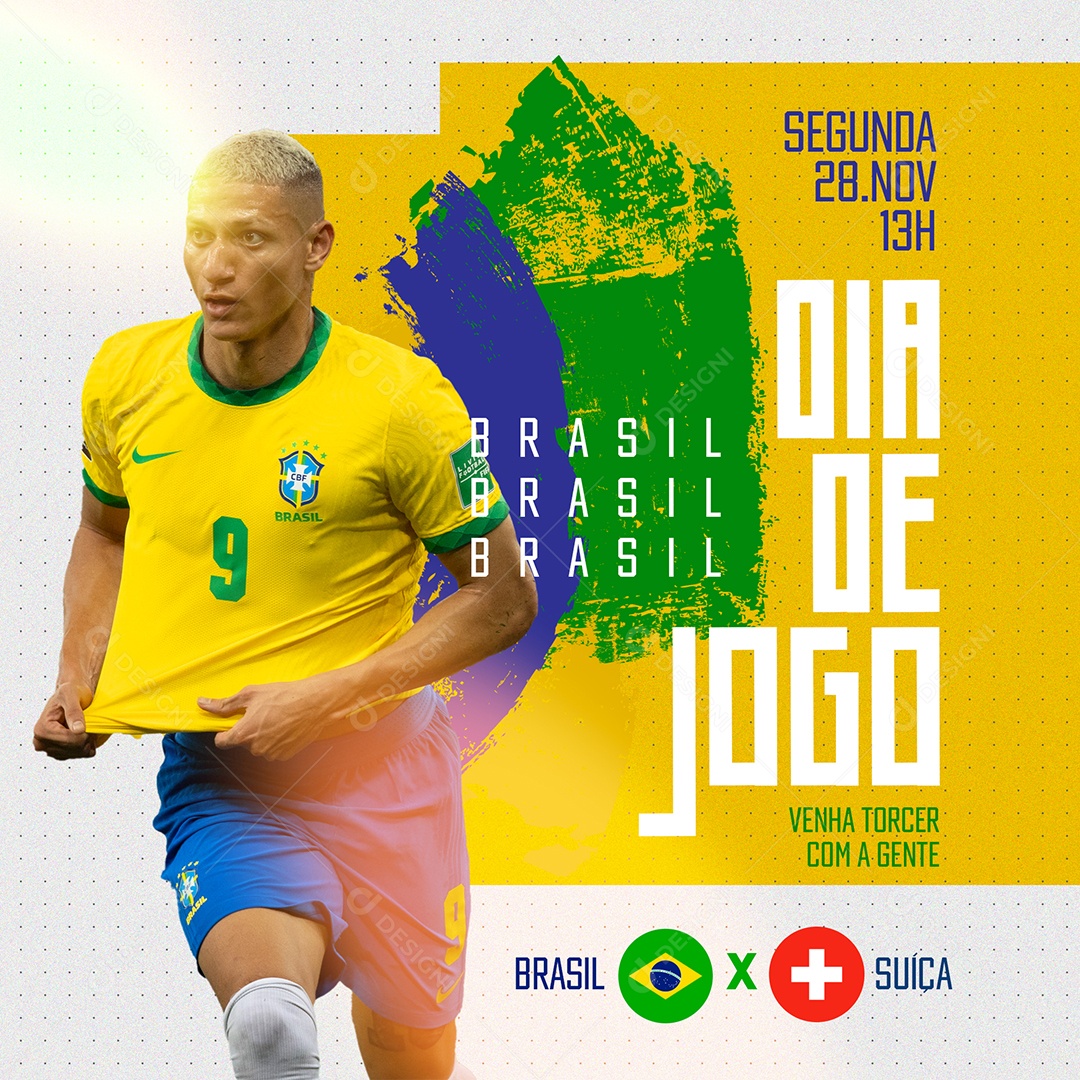 Template Social Media Copa do Mundo Dia de Jogos Primeira Fase PSD Editável  [download] - Designi