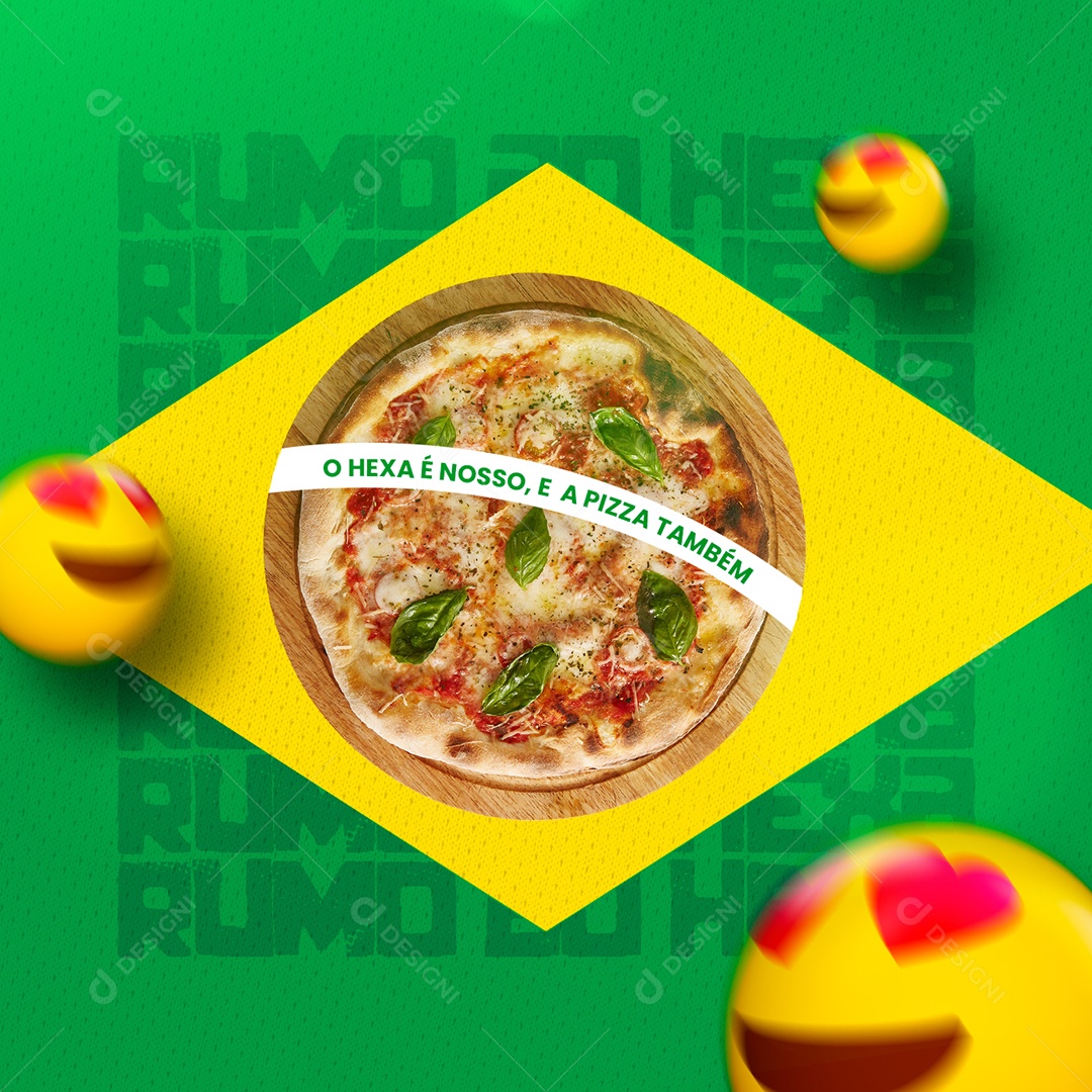 Dia de Jogo Dia de Brasil Futebol Pizzaria Social Media PSD, jogo de  pizzaria download 