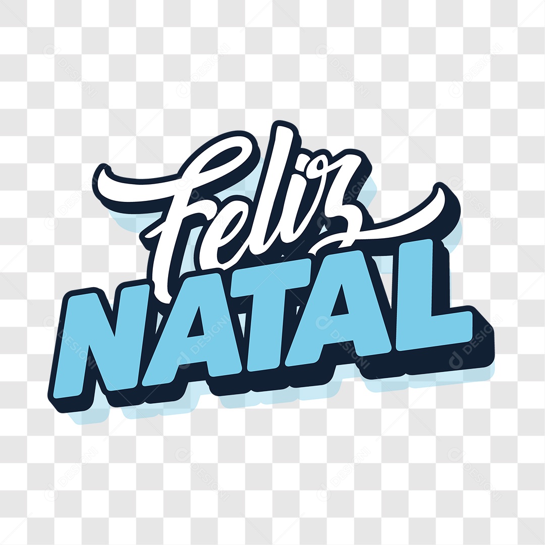 Lettering Feliz Natal EPS + PNG [download] - Designi