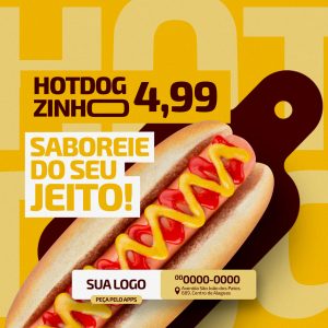 Pack Coleção de Hot Dog - Cachorro Quente