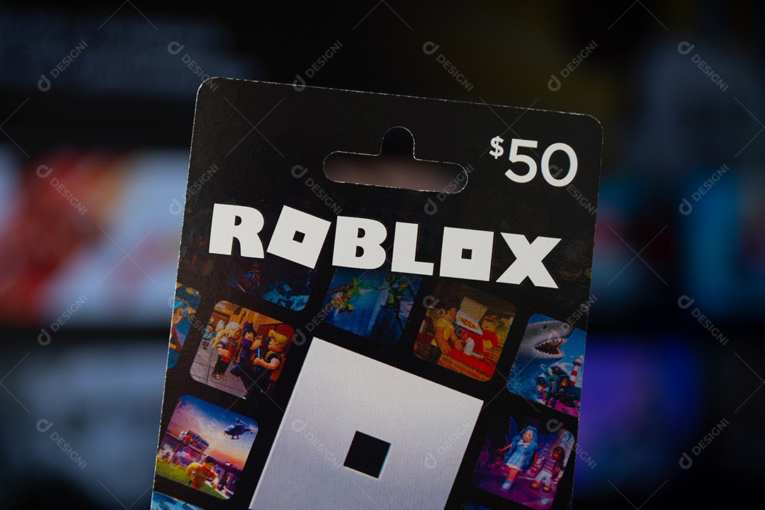 Card roblox 50 reais