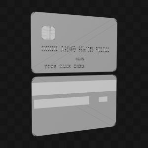 Cartão de Crédito - Modelo 3D