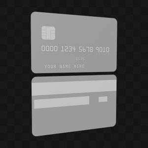 Cartão de Crédito - Modelo 3D