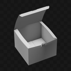 Caixa Para Lanche - Modelo 3D