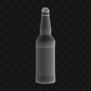 Garrafa Cerveja - Modelo 3D