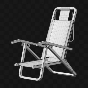 Cadeira de Praia - Modelo 3D