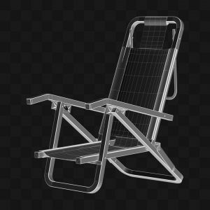 Cadeira de Praia - Modelo 3D