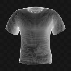 Camiseta Masculina - Modelo 3D