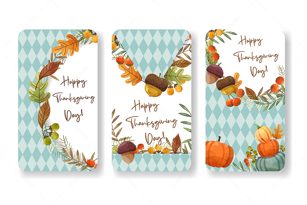 Happy Thanksgiving Day – Feliz Dia de Ação de Graças