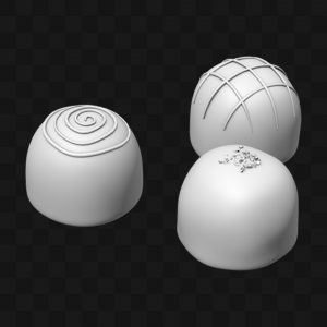 Bombons Artesanais - Modelo 3D