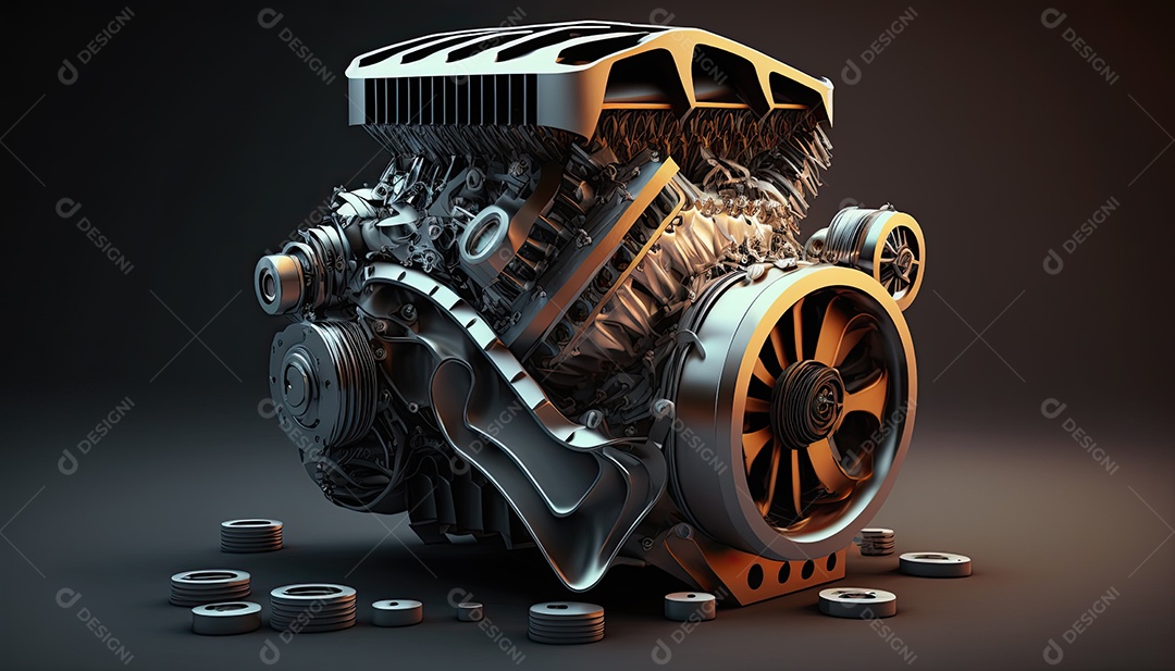 Desenho de motor de carro  Esboço de projeto de carro, Motor de carro,  Ilustração de carro