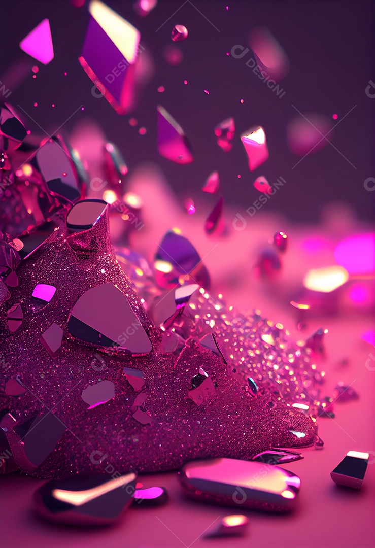 Background de glitter rosa [download] - Designi