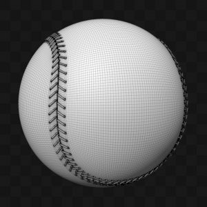 Bola de Baseball - Modelo 3D