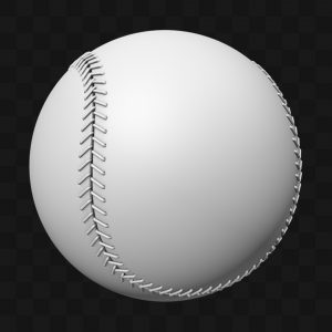Bola de Baseball - Modelo 3D