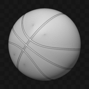 Bola de Basquete - Modelo 3D