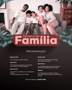 Flyer Adoramos Retiro Espiritual Social Media PSD Editável [download] -  Designi