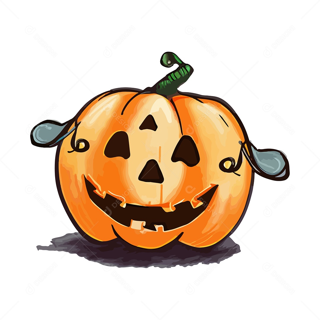 Aprenda a desenhar uma abóbora de Halloween para criar desenhos incrív