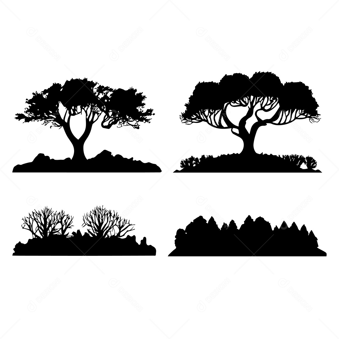 Desenhos De árvores PNG Images, Vetores E Arquivos PSD