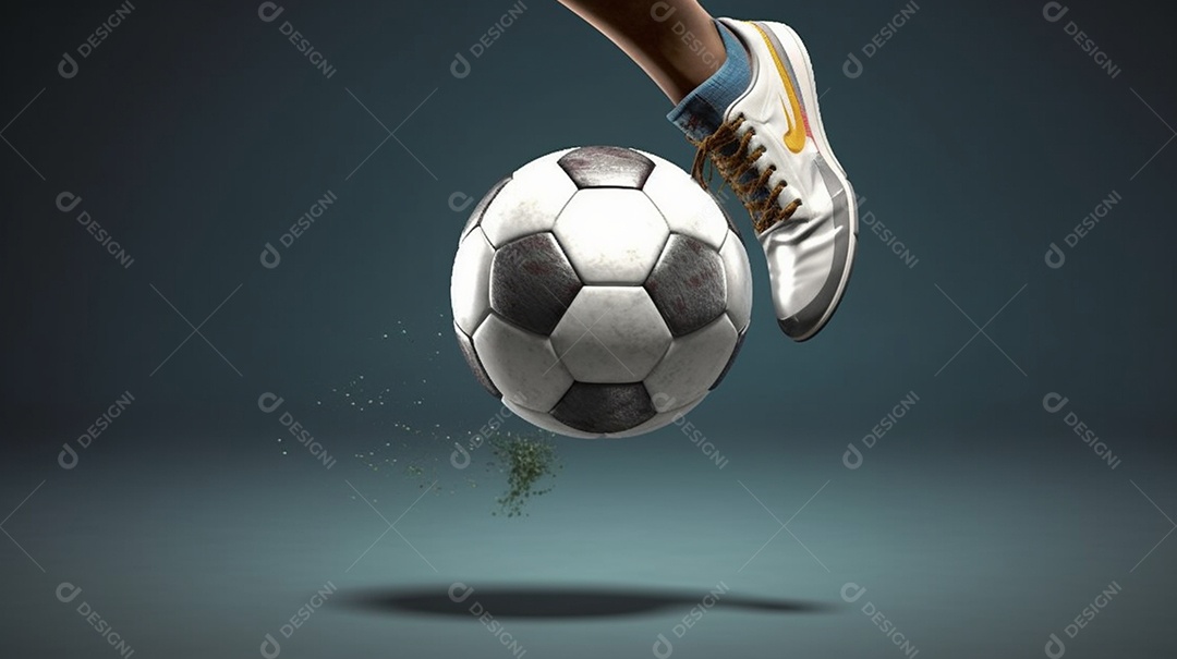 Detalhes de uma bola de futebol [download] - Designi