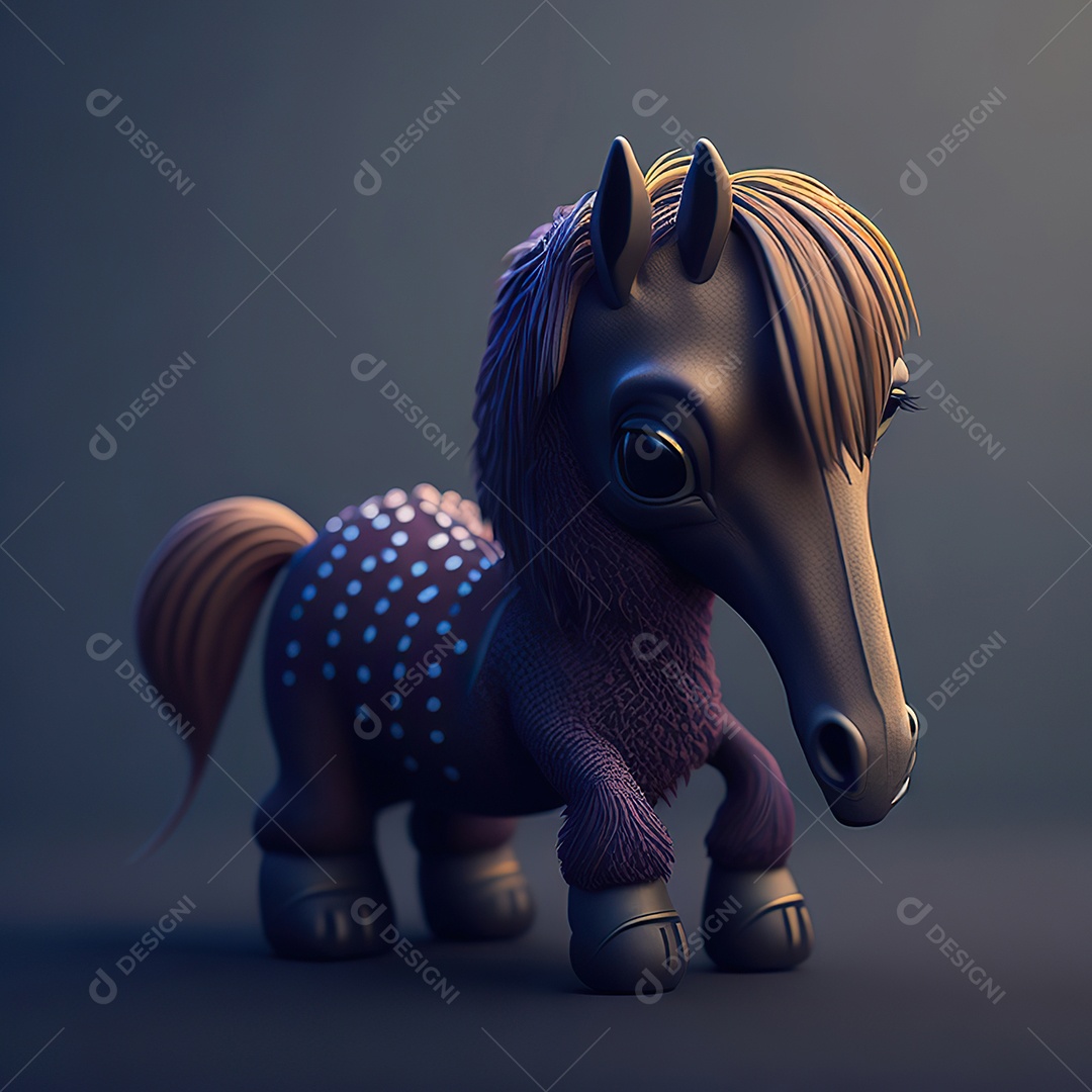 Peça de Xadrez Cavalo Elemento 3D para Composição PSD [download] - Designi