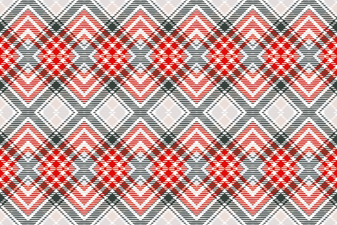 Linhas Xadrez Cruzadas Textura Vetorial Preto Branco e Vermelho