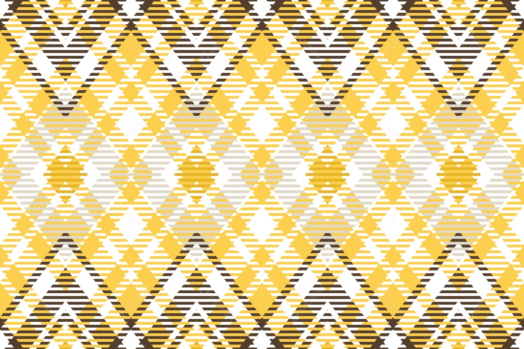 Linhas Xadrez Cruzadas Textura Vetorial Amarelo Preto e Branco