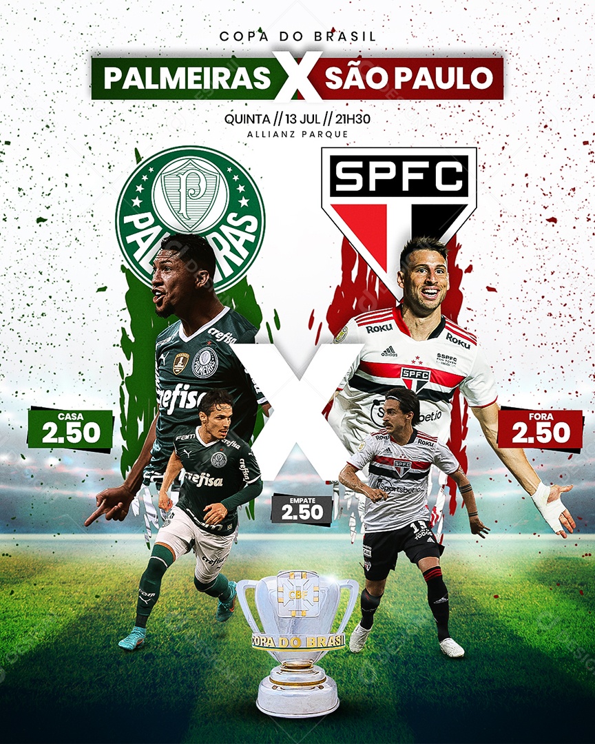 São Paulo x Palmeiras, Copa do Brasil