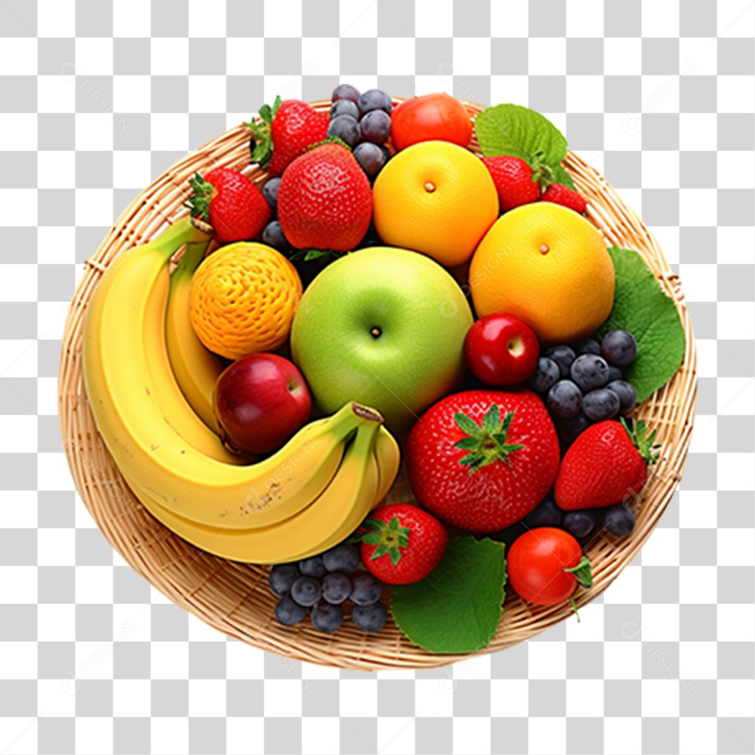Conjunto De Vetores De Frutas E Legumes. Comida Saudável
