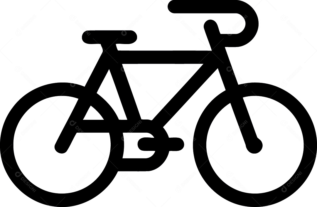 Desenho De Bicicleta PNG Images, Vetores E Arquivos PSD