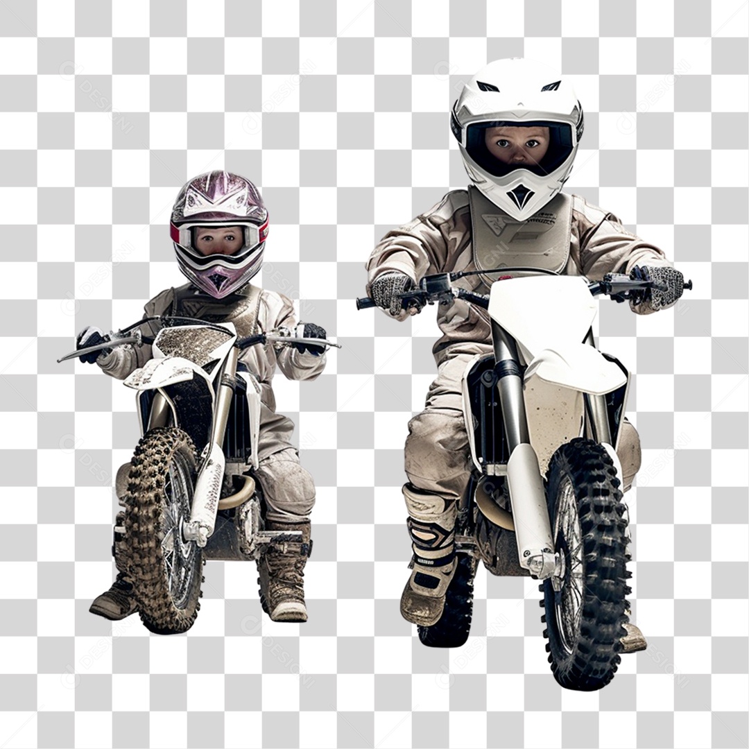Moto para Corrida de Motocross PNG Transparente [download] - Designi