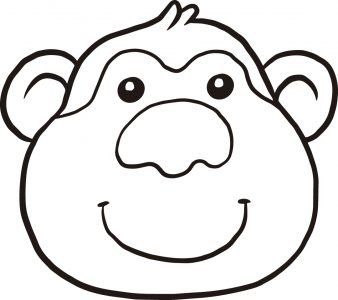 macaco louco de desenho animado correndo 12403806 Vetor no Vecteezy