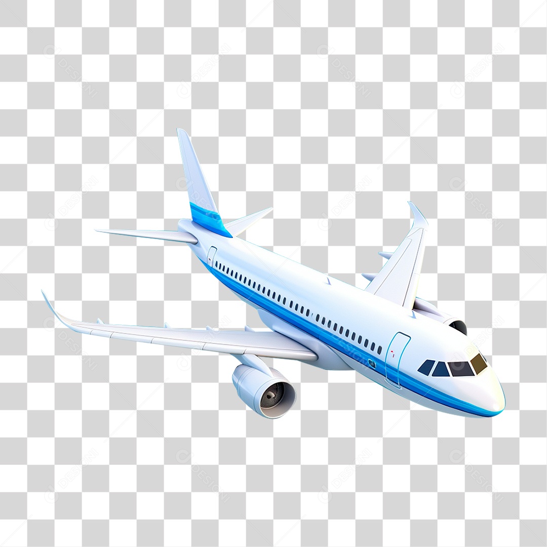 Avião Voando PNG Transparente [download] - Designi